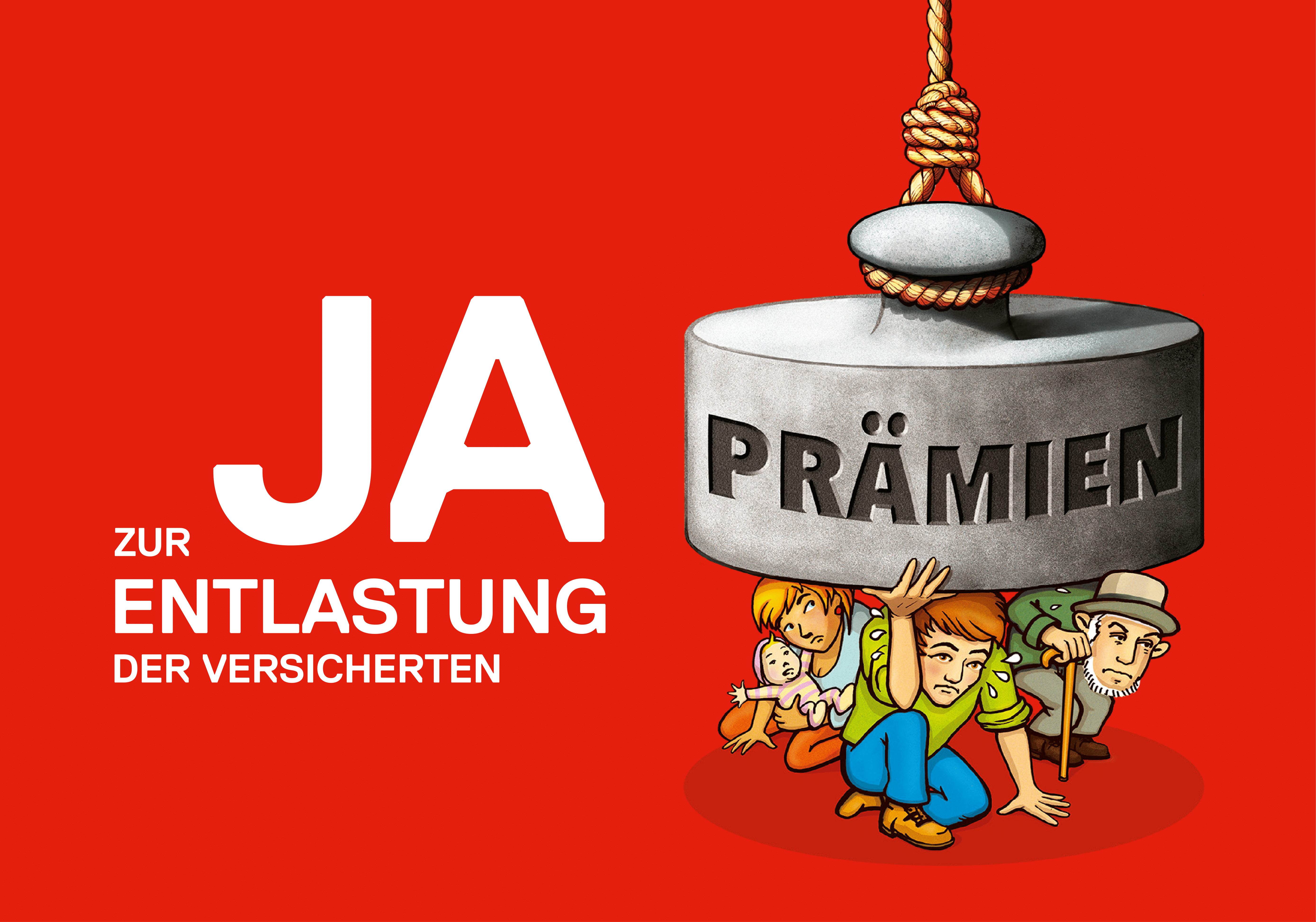 Lancierung Prämien-Entlastungs-Initiative | SP Schweiz