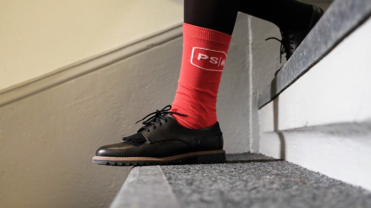 Chaussettes rouges