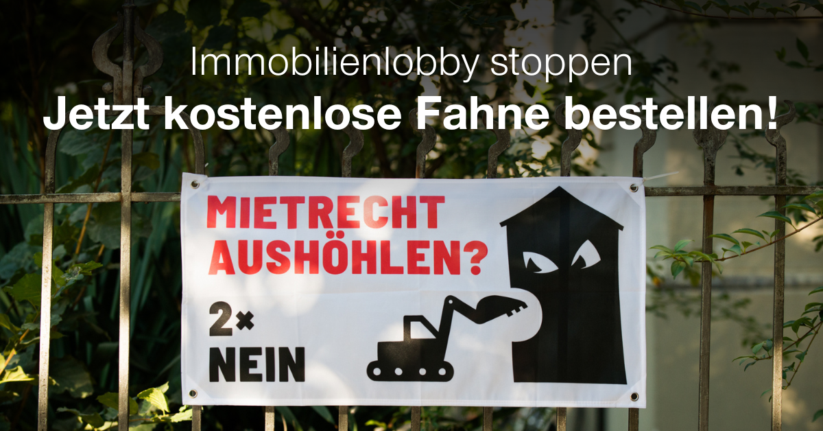 Mietrecht Aushöhlen? 2x NEIN!